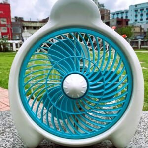12V DC Table Fan Solar & Battery Operated Silent Desktop Fan | High Speed Dabai Fan