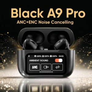 A9 Pro ANC Touch Screen Display Wireless Earbuds – Best Price in Bangladesh