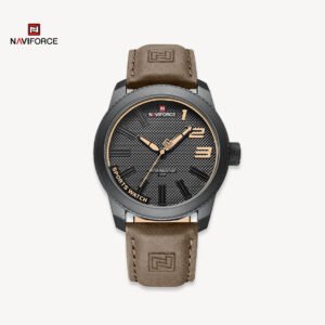 Naviforce 9202 L – Men's Leather Strap Quartz Watch