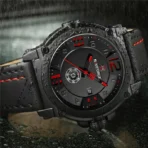 Naviforce 9099 L - Black Red - Image 3