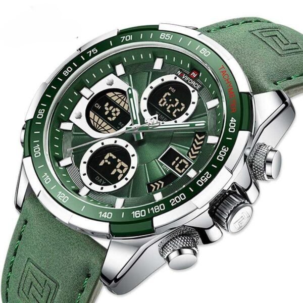Naviforce 9197 L - Silver Green