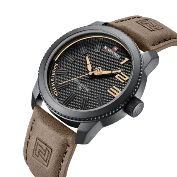 Naviforce 9202 L - Black Brown